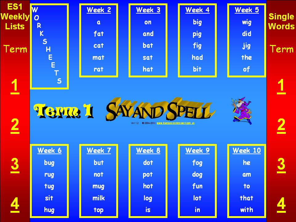 Say & Spell  - Kinder